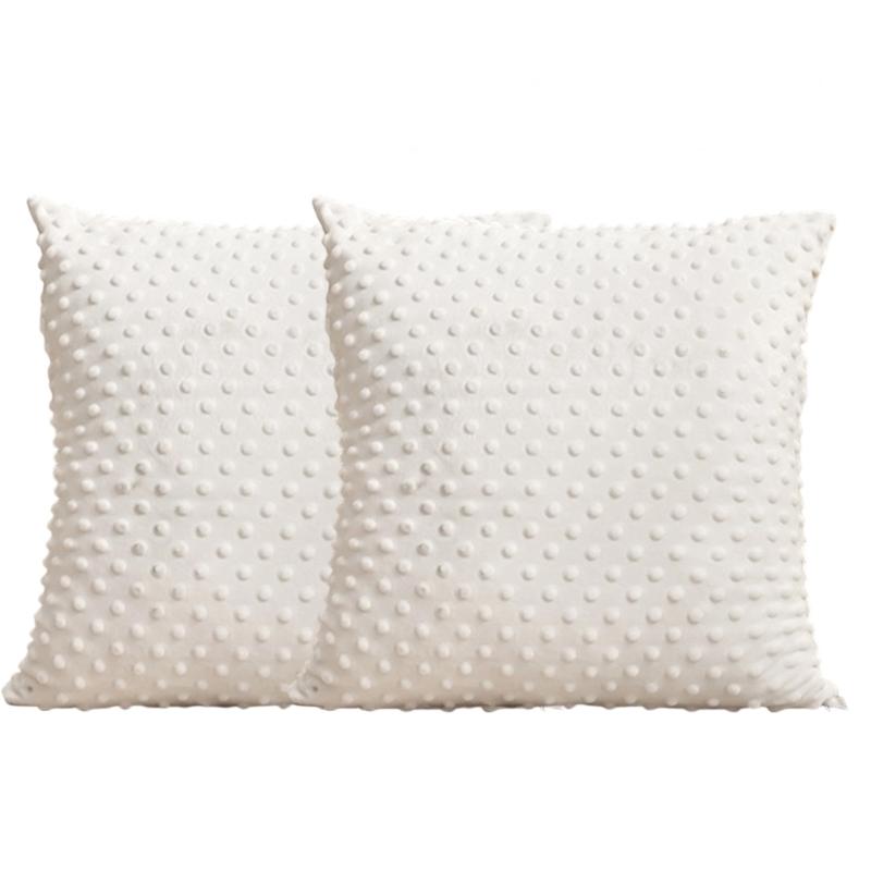 

Bean Shape Throw Pillowcase Soft Plush Cushion Cover Durable Machine Washable For Interior Sofa Bed Design белый