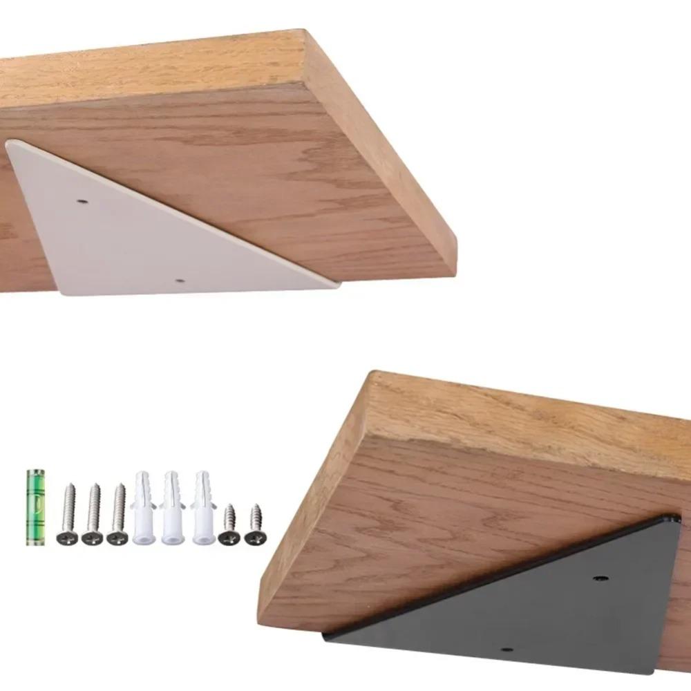 Triangle Bracket Heavy Support Wall Mounted Bench Table Shelf Bracket Invisible Triangle Support DIY Home Decoration