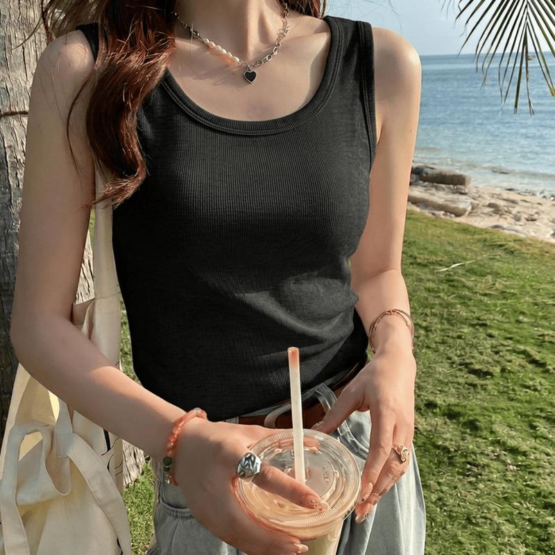 Women s Ribbed Racerback Vest 155/80A