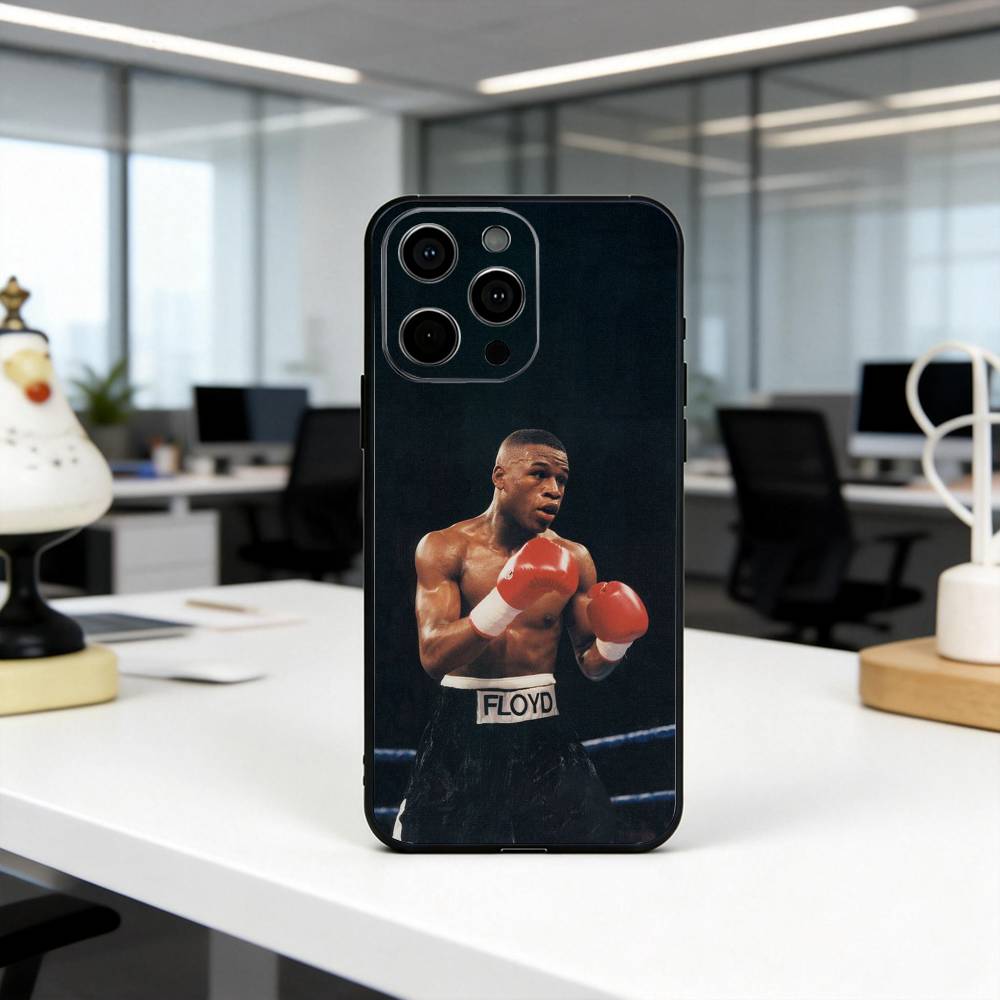 Boxing F-Floyd M-Mayweather-FM Phone Case For iPhone 17, 16,15,14,13,12,11 Plus,Pro Max, Others Soft Black Cover