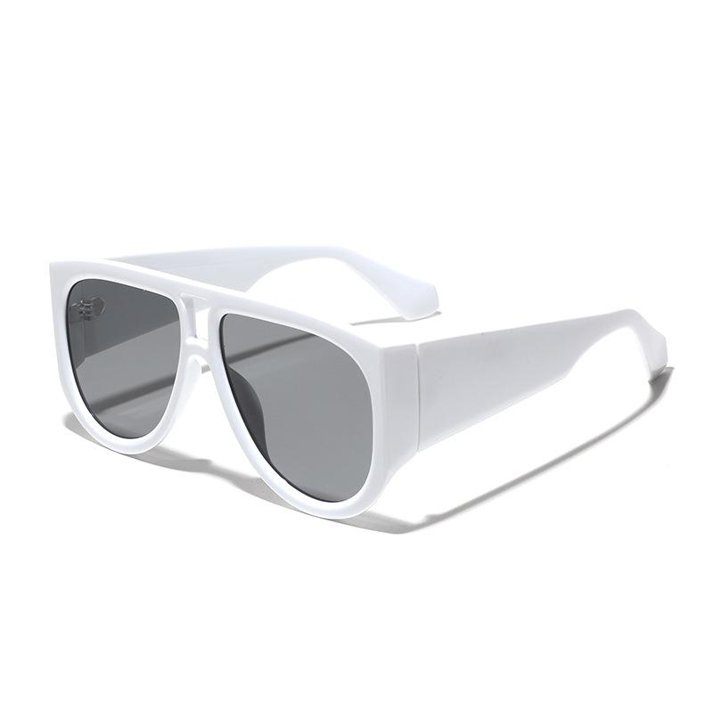 Briller Trendy solbriller, Briller med stor innfatning, Unisex trendy solbriller