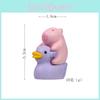 Capybara Duck Pvc Animal Style Garden Scene Decor For Wedding And Celebration Events