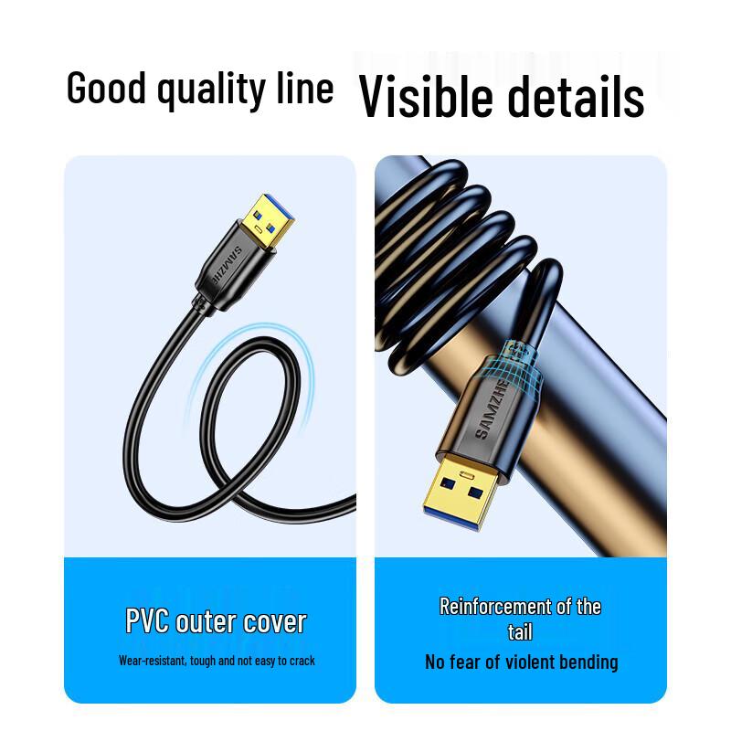SAMZHE USB 3.0 Extension Cable