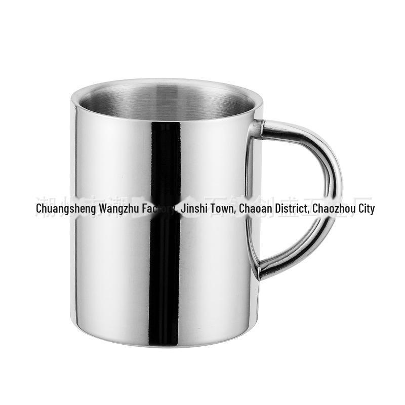 

Детская кружка из позолоченной нержавеющей стали 304 с двухслойной изоляцией 201 Steel - 300ml