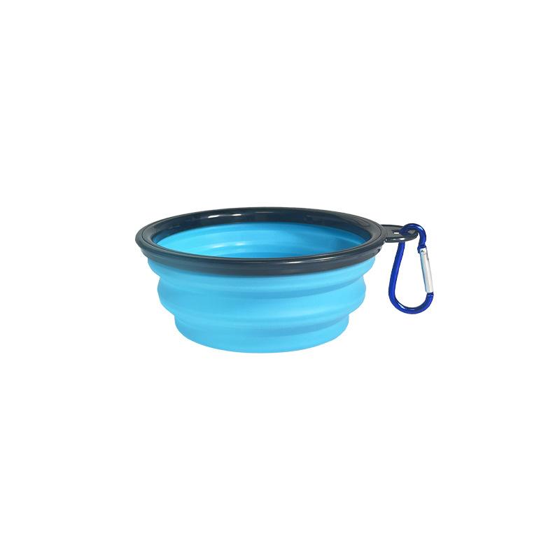 Collapsible Cat Dog Pet Folding Silicone Bowl Outdoor Travel Portable Puppy Food Container Feeder Dish Bowl Pet Supplies