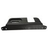Rear Bumper Cover Plate Black Plastic for Ford Maverick   2024 2025 4/7-Pin Connector Hitch