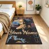 2pac Customize Your Name Carpet Perfect for Game Room Living Rooms Bedrooms Kitchen Antislip Carpet Decorate Offices Perfect Gift for Friends & Family