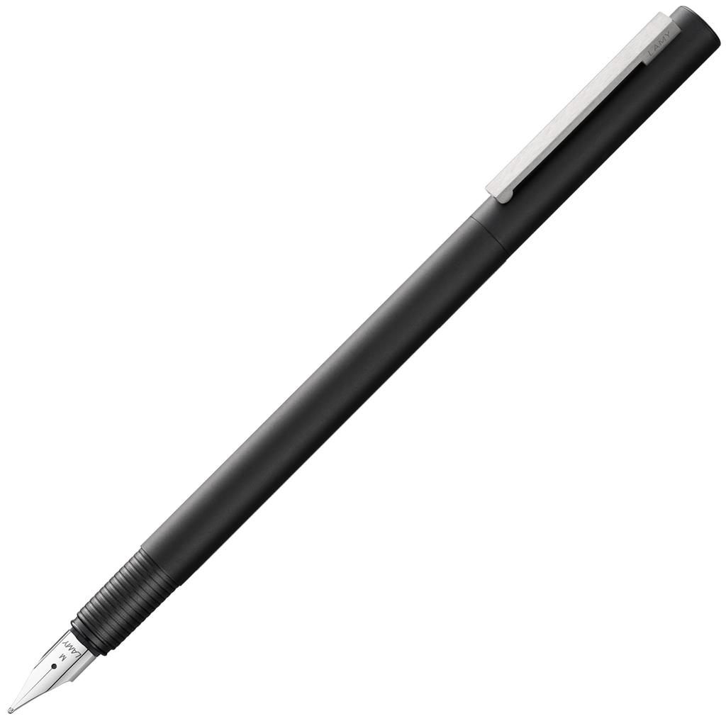 LAMY CP1 Matte Black Fountain Medium Nib Officially Imported Pen, (L56-M), Dual-Use,