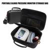 Hard Case Storage Bag for Blood Pressure Monitor Impact Resistant Pouch with Inner Pocket Shoulder Strap Carrying Bag