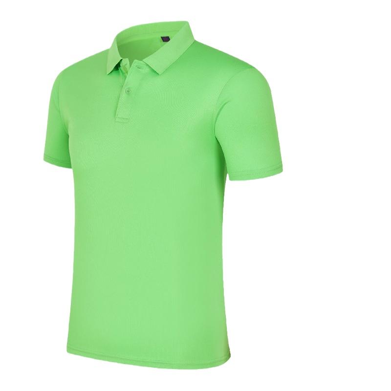 Polo Shirt Solid Color Sports Quick Drying Summer Polo Shirts Short Sleeve T-shirt Men's Clothing