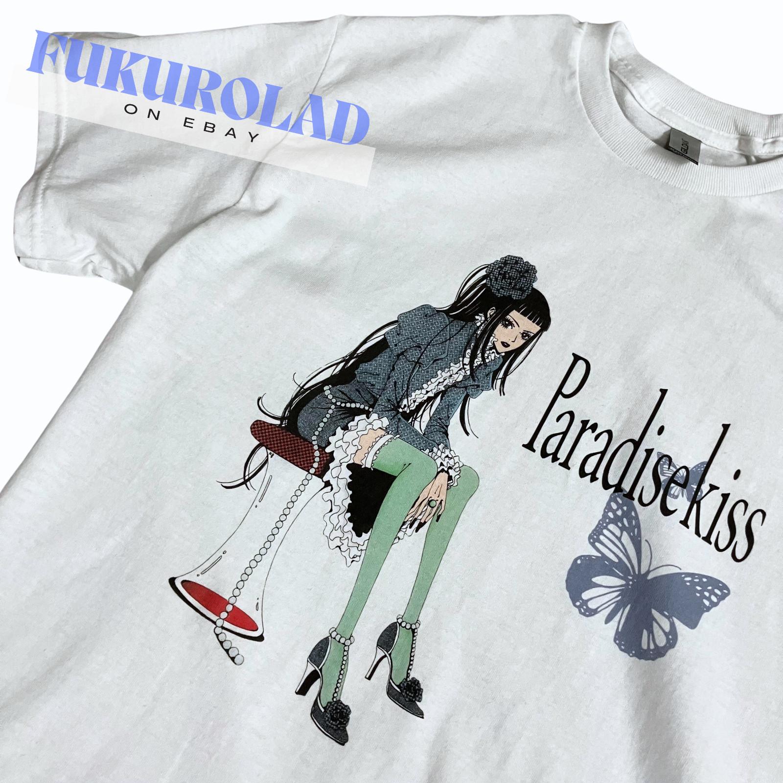 

Paradise Kiss Юкари Паракисс UNISEX Аниме Футболка Мужская Женская Футболки Топ Топы Футболка - GILDAN - высококачественная печать L