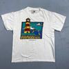 Outer Banks North Carolina VTG T-Shirt Segeln Ozean Strand Leuchtturm Niedlich Spaß