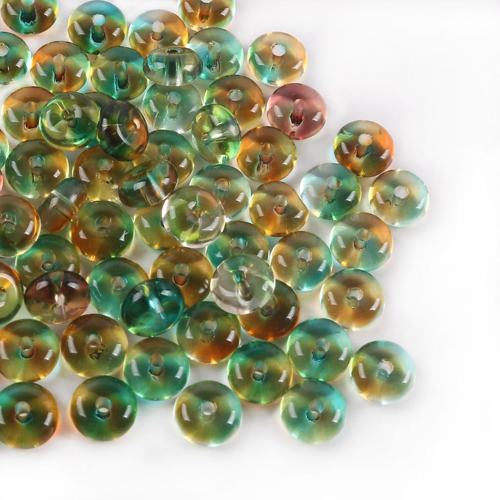 3X6Mm High-Quality Glass Rice Bead Abacus Loose Beads Diy Handmade Beaded Bracelet Necklace Jewelry Accessories