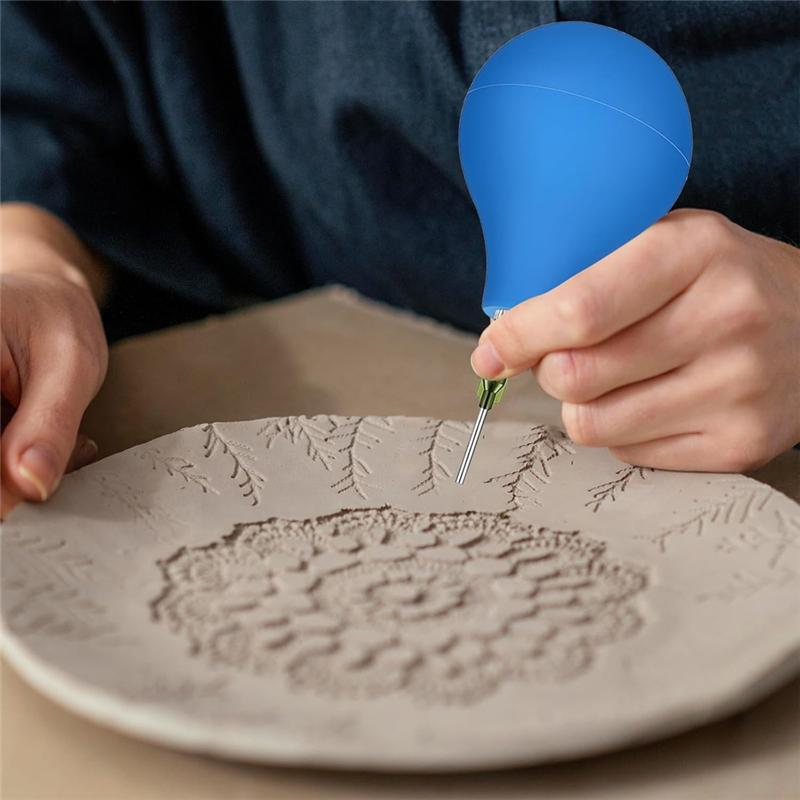 A95I-For Pottery Tools Set- Precision- Glaze Applicator Slip Trailing Bottle Needle-Tip Squeeze Bottle For Pottery