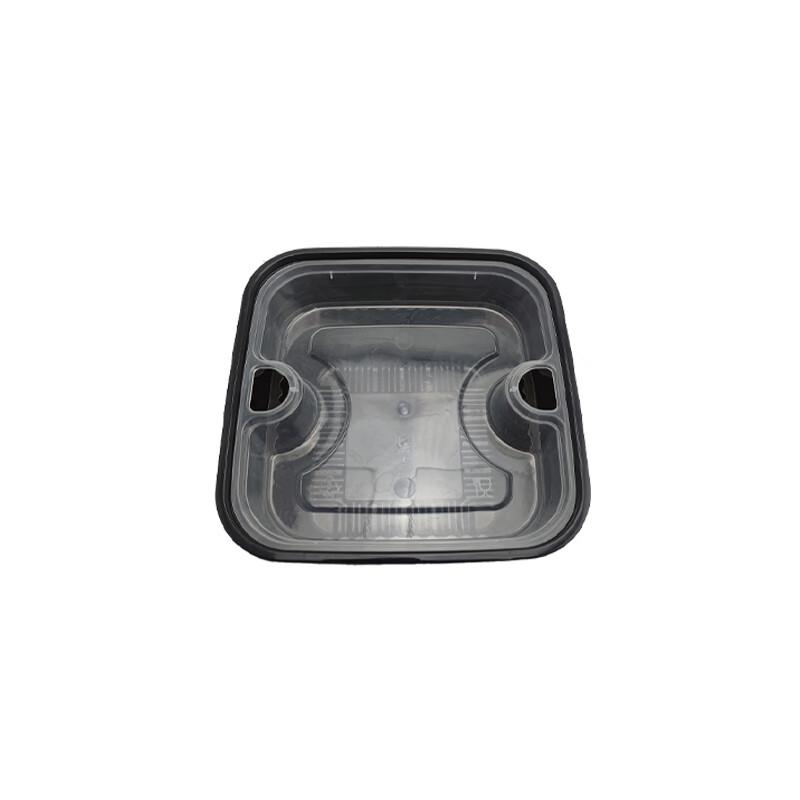 Ji Wang Gu Transparent Square Disposable Meal Prep Containers