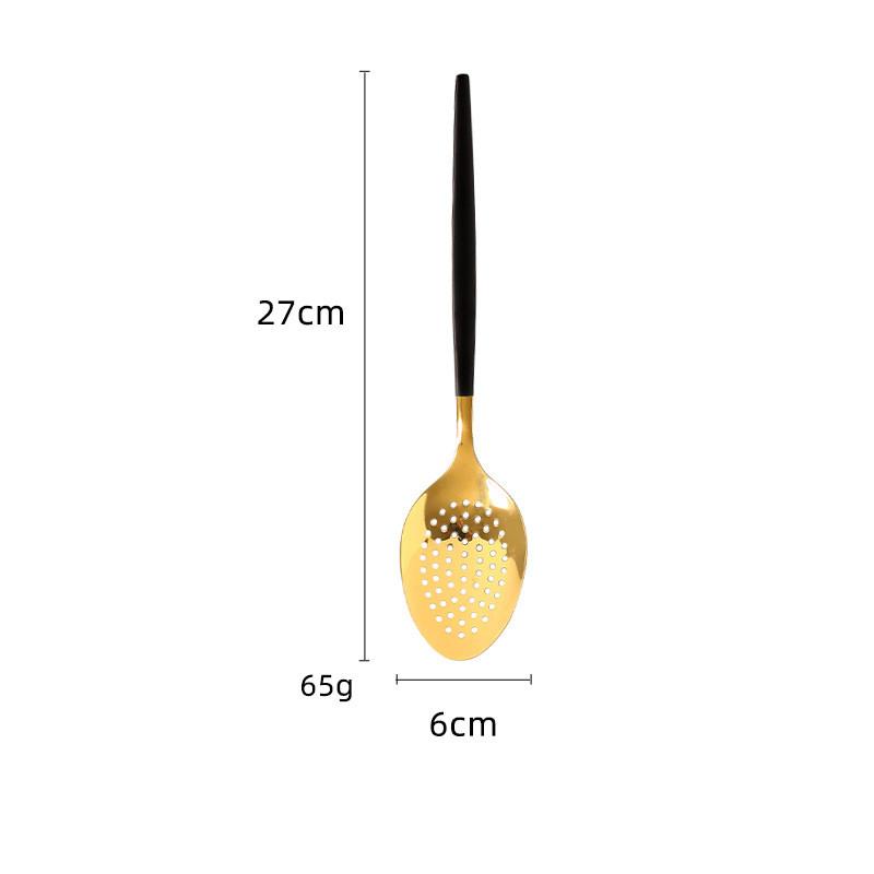 New Stainless Steel Kitchen Cooking Utensils Rice Spatula Shovel Soup Spoon Colander Household Creative Kitchenware Accessories