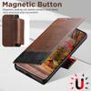 Faux Leather Wireless Charging Card Holder Stand Wallet Magnetic Flip Cover Phone Case for Samsung Galaxy S26 Ultra S25 S24 S23