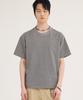 Akesi Crude Pig-Dyed Crop Short Sleeve Tee_Vintage Grey