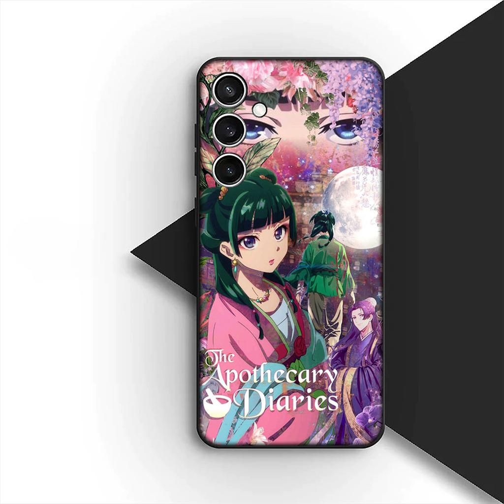 for Motorola Moto G22 G23 G32 G53 G60 G13 G64 G20 G8 G9 Plus Power E13 E20 E32 Phone Case The Apothecary Diaries Jinshi Maomao