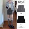 Women's Black High-Waist Bodycon Skirt - Spring/Summer Korean Style Midi Pencil Skirt