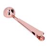 2 in 1 Multifunction Coffee Scoop with Bag Clip 430 Stainless Steel Coffee Measuring Spoon