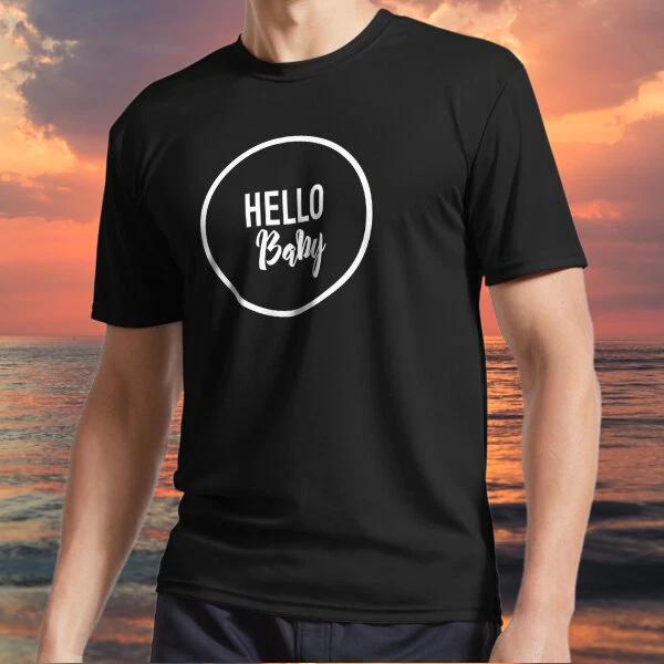 

Новый товар Hello Baby Active Logo TEE Футболка Американский Забавный Размер от S до 5XL S