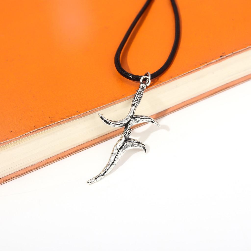 Necklace Melina Sword Alloy Pendant Retro Jewelry Collectors For