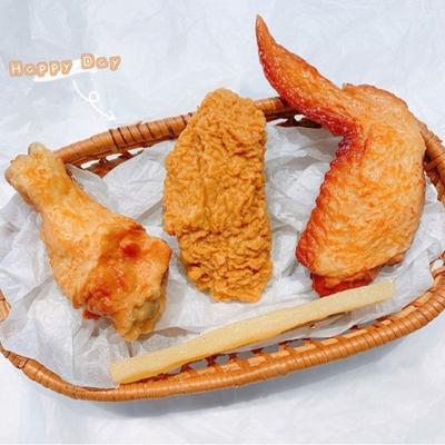 Unique French Fries Chicken Wings Hairpins Chicken Legs Hair Jewelry Side Clips Simulation Fast Food Hair Clips