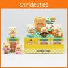 Bear Butter Pvc Playful Figurine Sets With Dessert Theme For Enthusiasts Fans