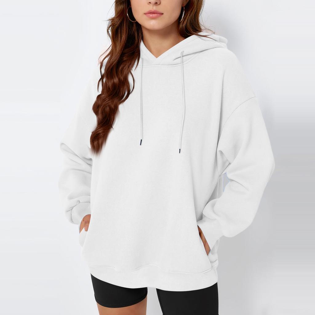 Sweats à capuche oversize pour femmes, pulls en polaire, mode automne 2025, pulls, vêtements d'hiver
