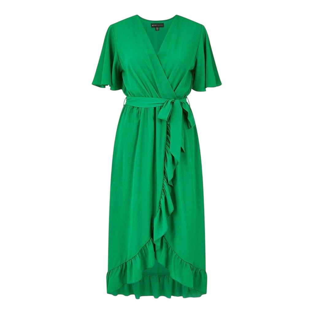 Mela London Womens/Ladies Flutter Wrap Dress