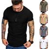 European Size Men's Raglan Sleeve T-shirt, Plus Size Casual Base Shirt, 2020 New Style Bestseller