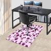 1PC Floral Pattern Non-Slip Floor carpet, suitable for Office, bedroomand playrooms. It can also be used as a sofa footrest cover-T79