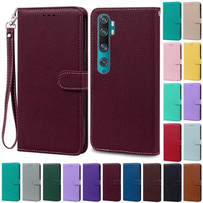 Mi Note 10 Fodral För Xiaomi Mi Note 10 Fodral Läder Plånbok Flipfodral För Xiaomi Mi Note 10 Pro Skydd Fundas CC9 Pro Mobilskal