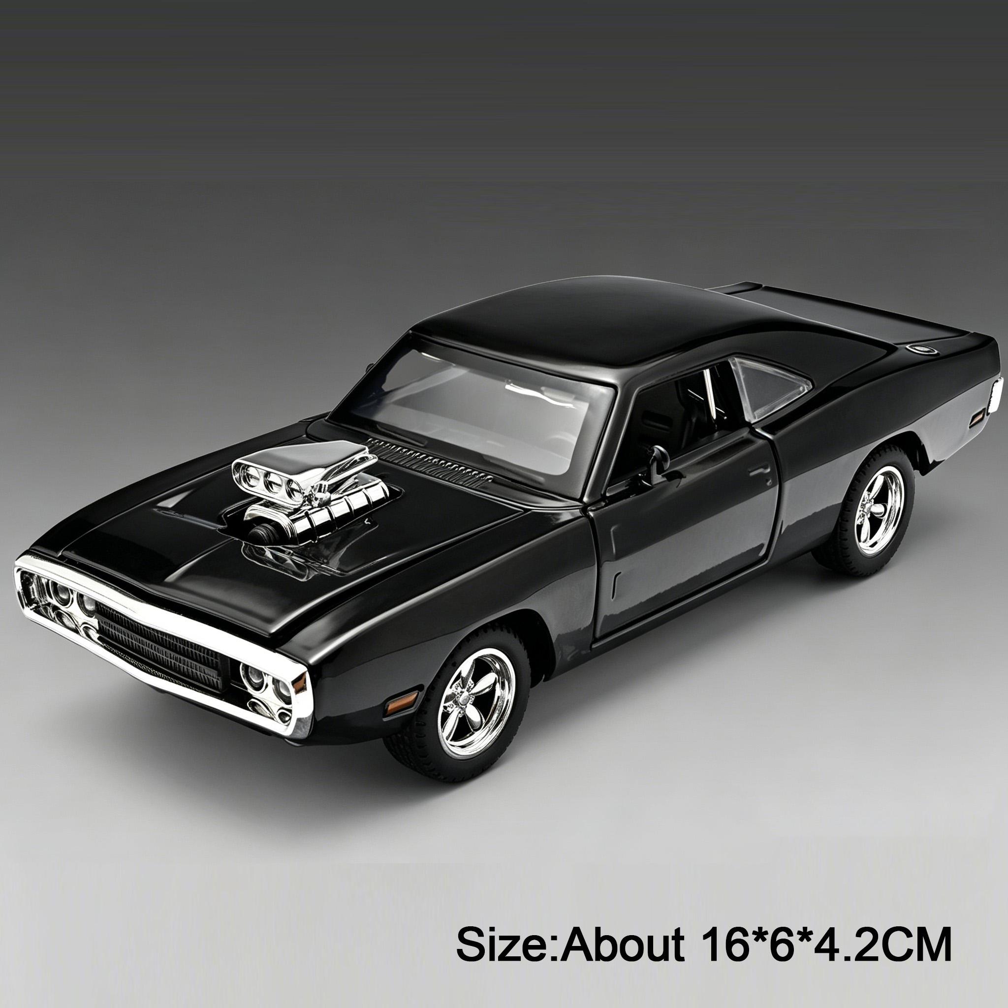 1:32 Ladegerät Hellcat Retro Muscle Car Modell Spielzeug Rückziehgummi Reifen Starke Langlebige Fahrzeugmodelle Spielzeug Dekorative Ornamente