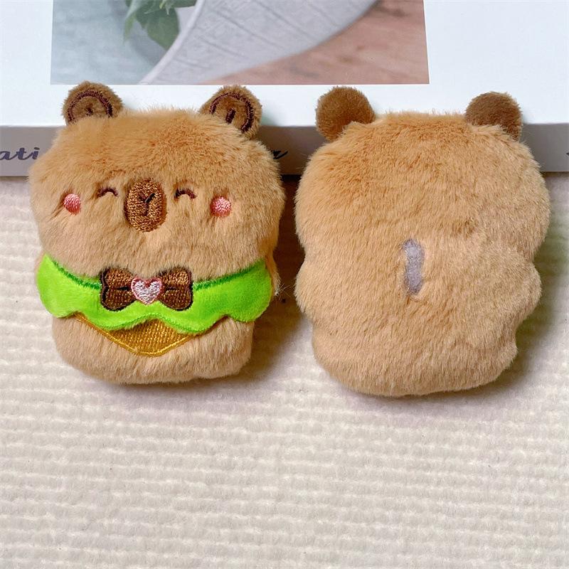 

Cute Cartoon Capybara, Panda, Koala & Bee Plush Doll Pendants