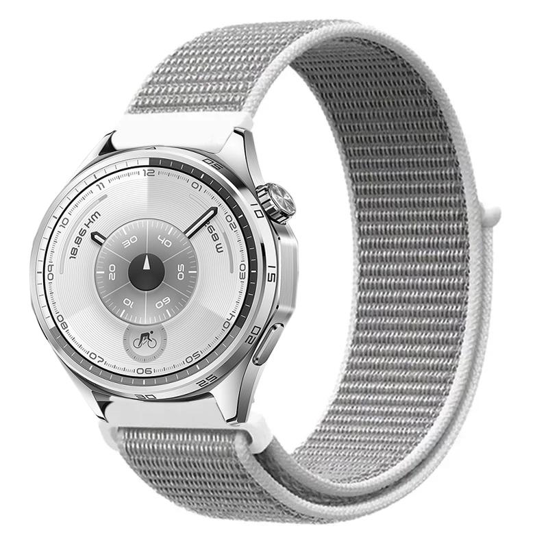 22mm 20mm Nylonarmband für Huawei Watch 5 4 GT6 GT6 Pro GT5-4-3 46mm Armband im Flaggen-Stil Amazfit Bip 6 Active 2 Balance 2 Correa