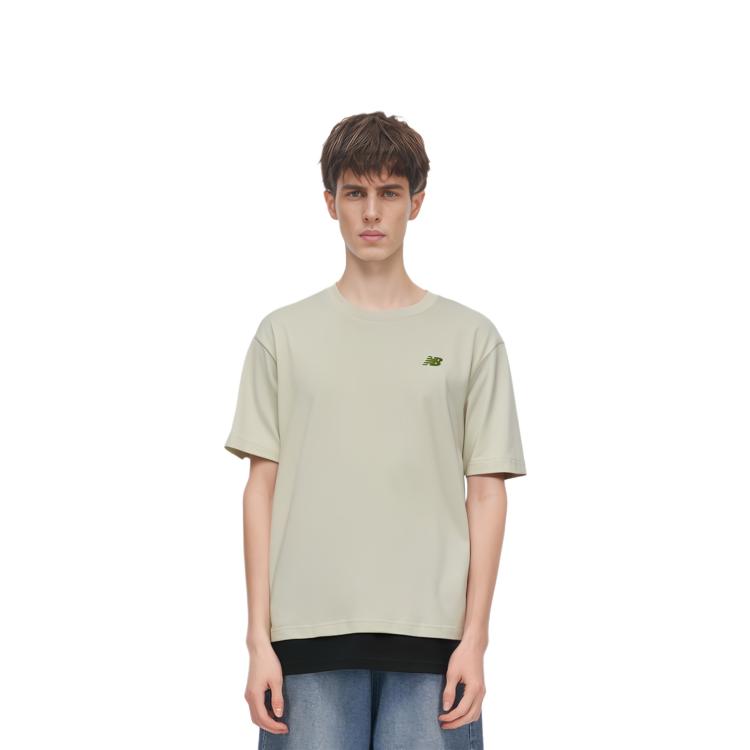 New Balance T Shirt Men's Khaki NEE35201-BEI