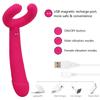 Three Motor Clip Vibrator Nipple G-spot Stimulator Dildo Female Masturbation Vagina Anal Massager Adult Sex Toys for Woman Man