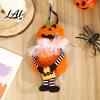 Ghost Bag Charms for Kids Halloween Pumpkin Hanging Ornament Car Rearview Mirror Pendant Cute Soft Plush Holiday Ornaments School Keychain