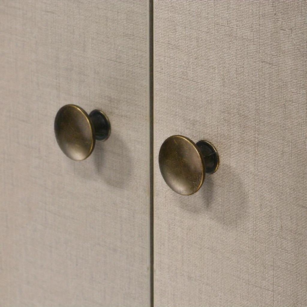 4 Pieces Of Vintage Cabinet Knobs, Antique Bronze Cabinet Door Handle Knobs, Drawer Handle Knobs With Screws For Home Furniture