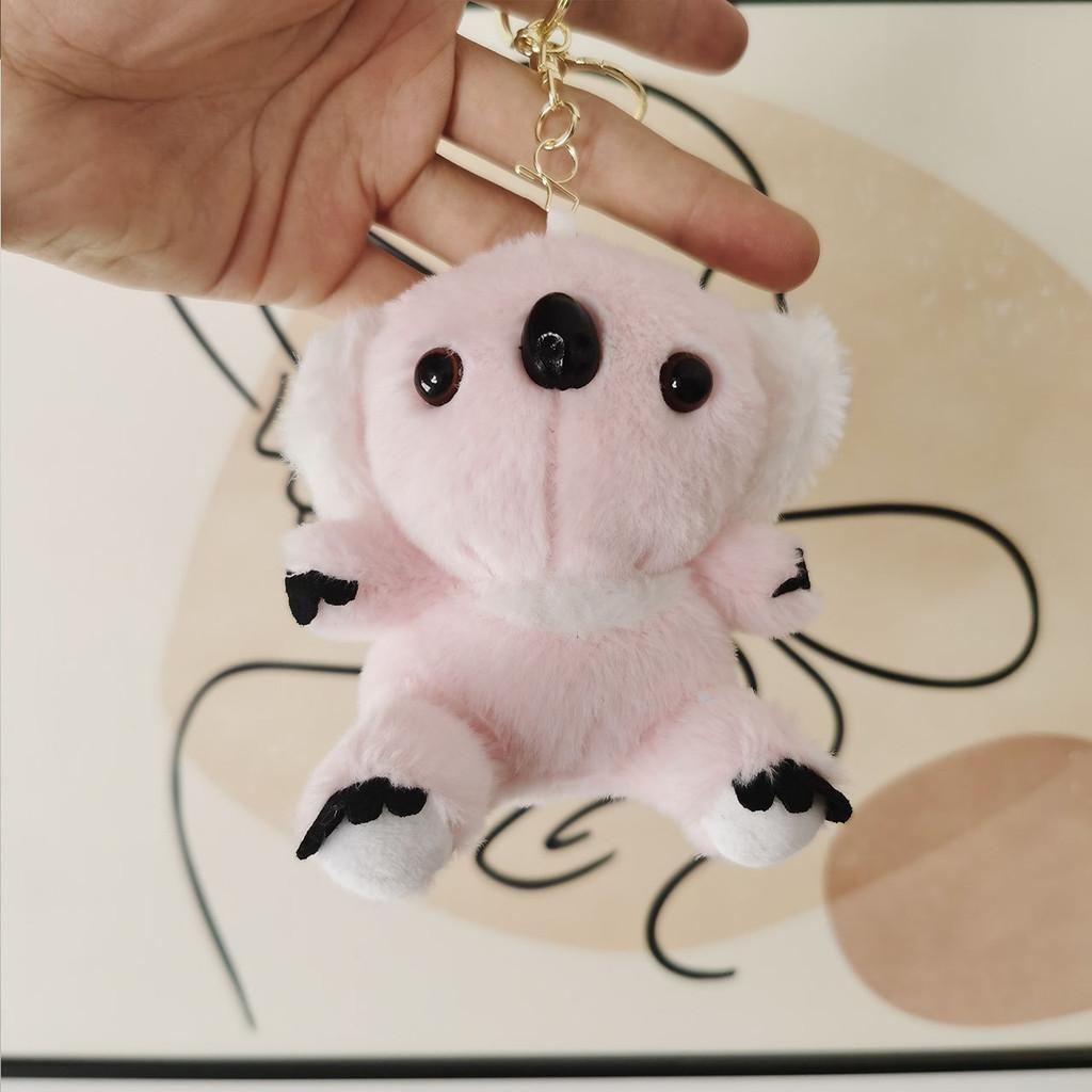 Entzückender Koala Plüsch Schlüsselanhänger Weiches Spielzeug Niedliche Tierpuppe Taschenanhänger für Paare