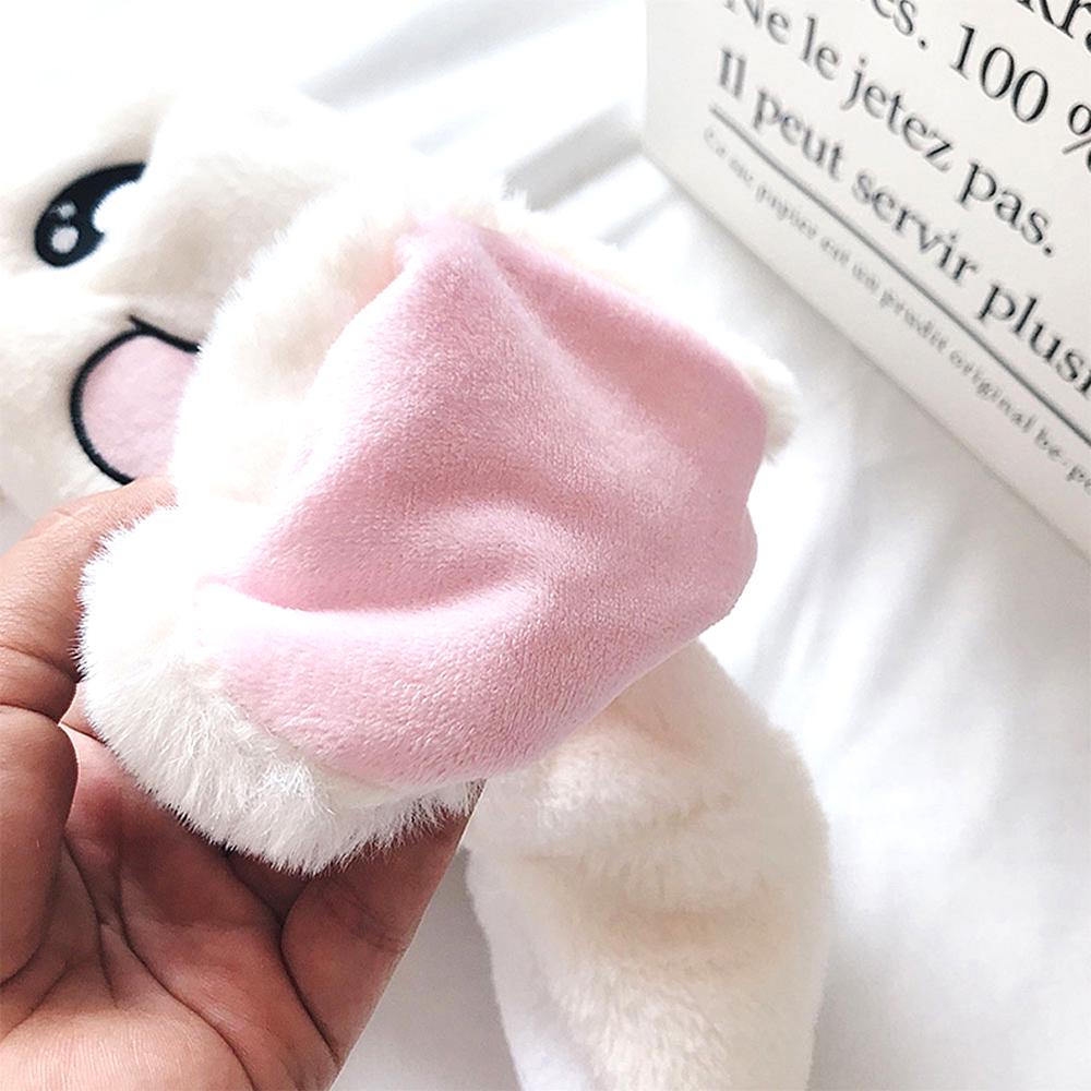 New Style Cute Funny Rabbit Hat Moving Bunny Ears Soft Plush Cap Toys Gifts