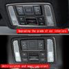 For Toyota Voxy Noah 90 Series   ABS black car roof Front Reading Light Lamp Switch Lampshade Panel Cover Sticker