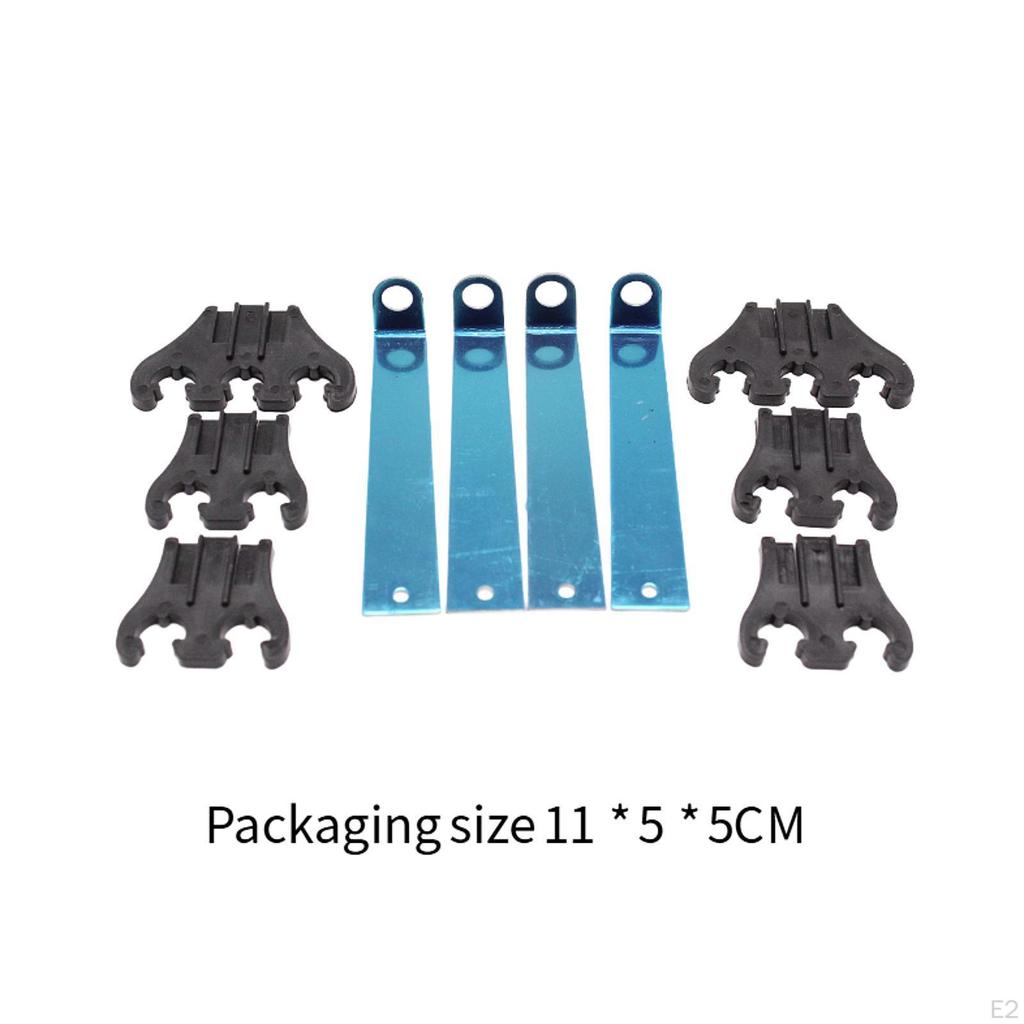 4Pcs Ignition Wire Loom Kit 7 8 9 mm Separators for Chevrolet SB BB Car