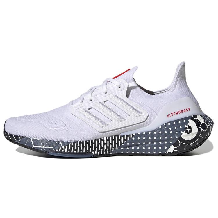 New Adidas Ultra Boost 22 Patchworkd Graphic Cloud White GW6912
