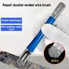 Anti-Static Safe Brush Double Headed Brush Circuit Board Repair Motherboard Pcb Cleaning Brush Ic Chip Mobile Phone Repair Tool