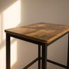 Dark Brown Bar Stool Kitchen Stool Set of 2 Pcs 40X30X65 And Grip