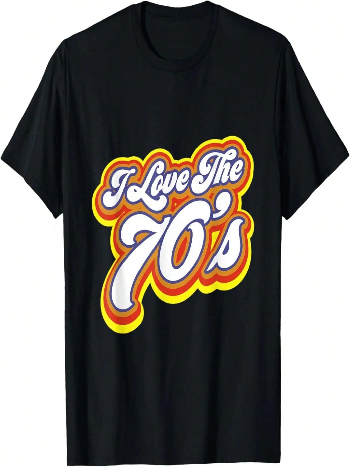 I Love The 70s T-Shirt - 70s Retro Shirt S разноцветный