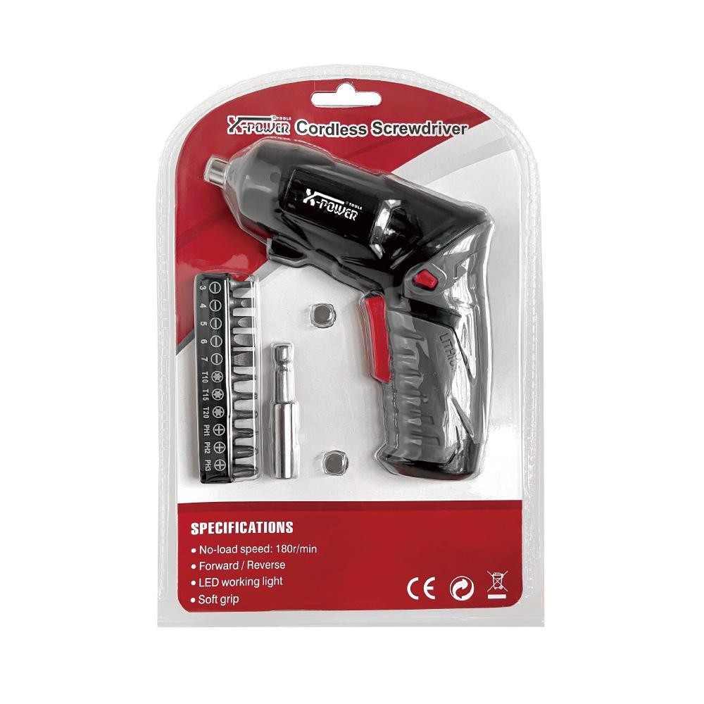 

Аккумуляторный набор отверток 3,6 В с литиевой батареей для установки мебели и бытового ремонта